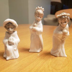 Lladro Three Kings - Tres Reyes mini ornaments